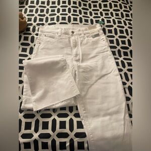 NWT Gap White High Rise Kick Fit Jeans - 30/10 T